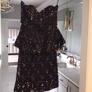 Alice+Olivia navy dress